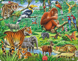 Larsen Puzzles Jungle 20 Piece Children's Jigsaw Puzzle