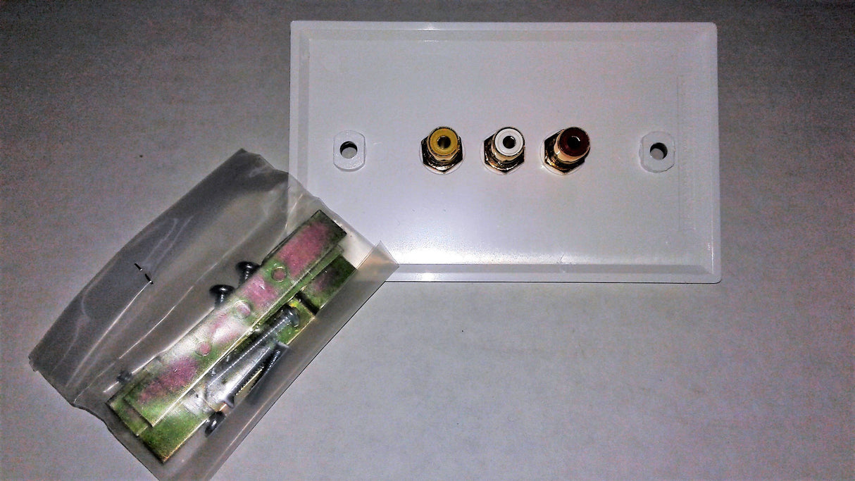 A/V WALL PLATE