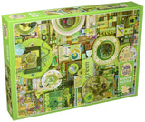 Cobble Hill 1000 Piece Puzzle Rainbow Project - Green