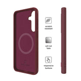 VELVET CAVIAR -  Samsung Galaxy S25 - Burgundy 1990 Phone Case