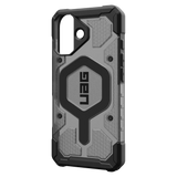 Urban Armor Gear (UAG) - Pathfinder Clear MagSafe Case for Apple iPhone 17 - Ash and Black