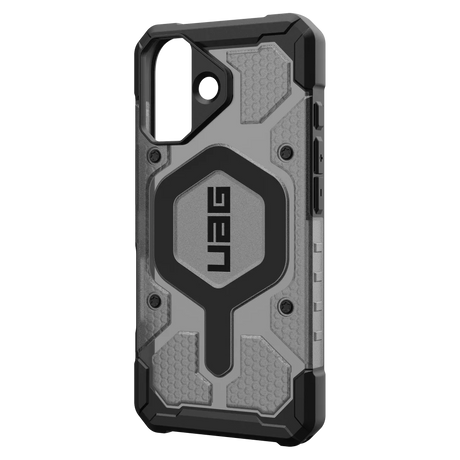 Urban Armor Gear (UAG) - Pathfinder Clear MagSafe Case for Apple iPhone 17 - Ash and Black