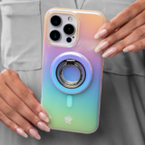 VELVET CAVIAR - Magnetic Phone Ring & Stand - White Opal