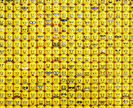 Lego Minifigure Faces Puzzle