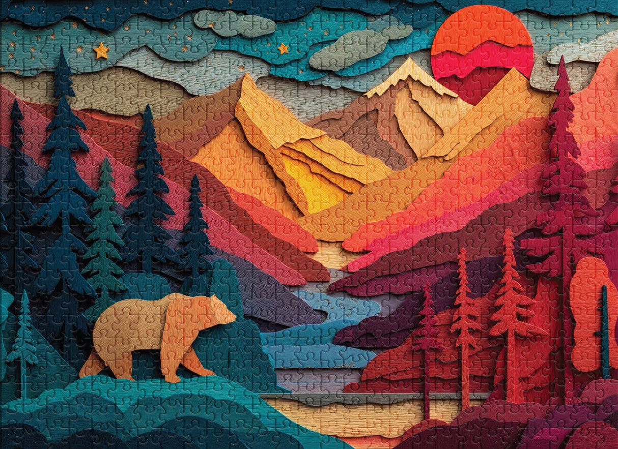 Final Piece Puzzles - No. 8 - Bear Country - 500 Piece