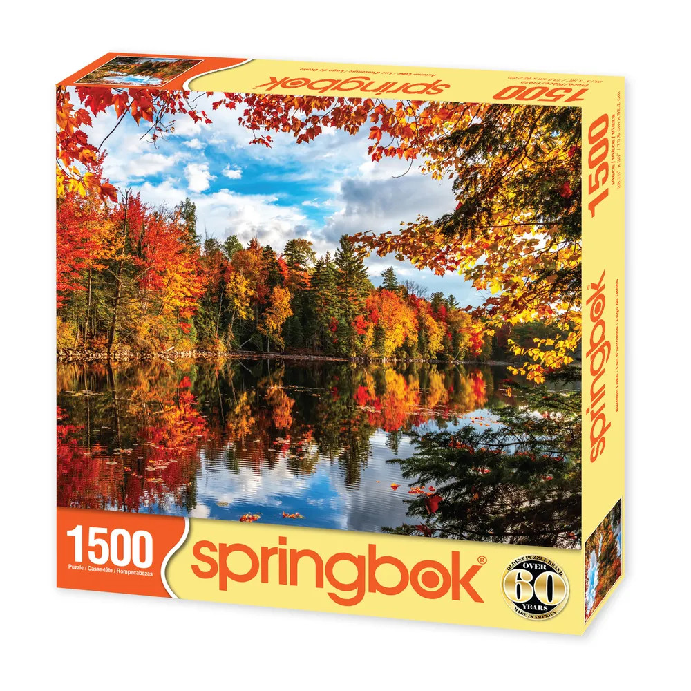Springbok Autumn Lake 500 Piece Jigsaw Puzzle
