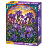 Springbok Stain Glass Iris 500Pc Limited Release Puzzle