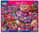 White Mountain Puzzles - Love Treats - 1000 Piece Jigsaw Puzzle