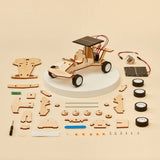 Kitsville - Solar Powered Race Car DIY Kit, STEM Toy, Craft Kit