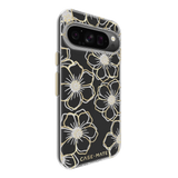 Case-Mate - Floral Gems Case for Google Pixel 9 / Pixel 9 Pro - Gold