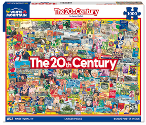 White Mountain Puzzles - The 20th Century - 1000 Piece Jigsaw Puzzle