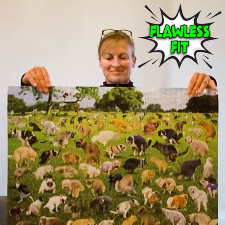 101 Pooping Puppies 1000-Piece Puzzle, Christmas Gift, Gag - image 3