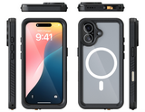 xBase iPhone 17 (6.1) -Waterproof MagSafe Compatible Case w/Wrist Strap