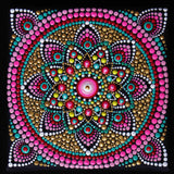 Crystal Art Diamond Painting Card Kit - Mandala- Create Your Own 7"x7" Card Kit - for Ages 8 and up