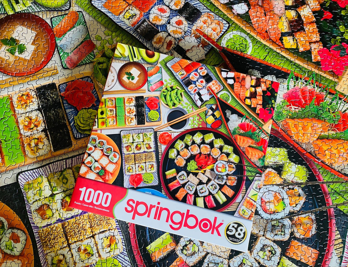 Springbok's 1000 Piece Jigsaw Puzzle Let The Good Times Roll - Made in USA