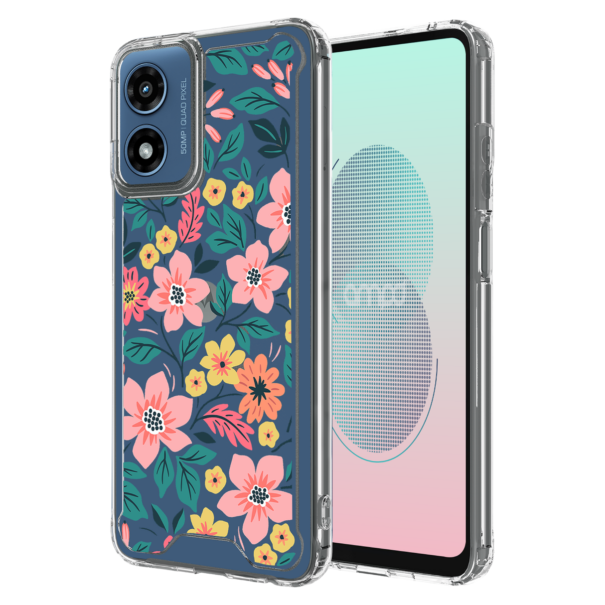 Ampd - Tpu / Acrylic Hd Print Case For Motorola Moto G Stylus 5g (2024) - Wildflower