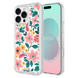 Ampd - Tpu / Acrylic Hd Print Magsafe Case For Apple Iphone 16 Pro Max - Wildflower