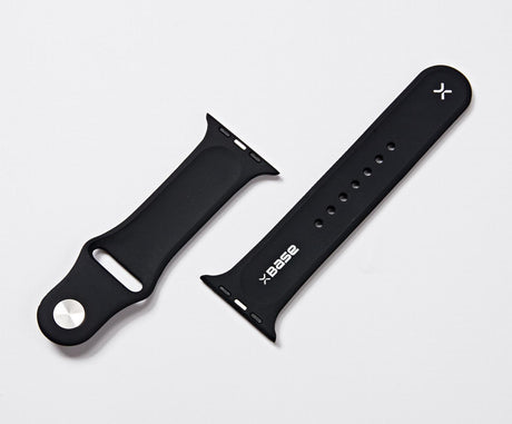 BASE APPLE WATCH SILICONE BANDS - LARGE (42/44MM) - BLACK - image 2