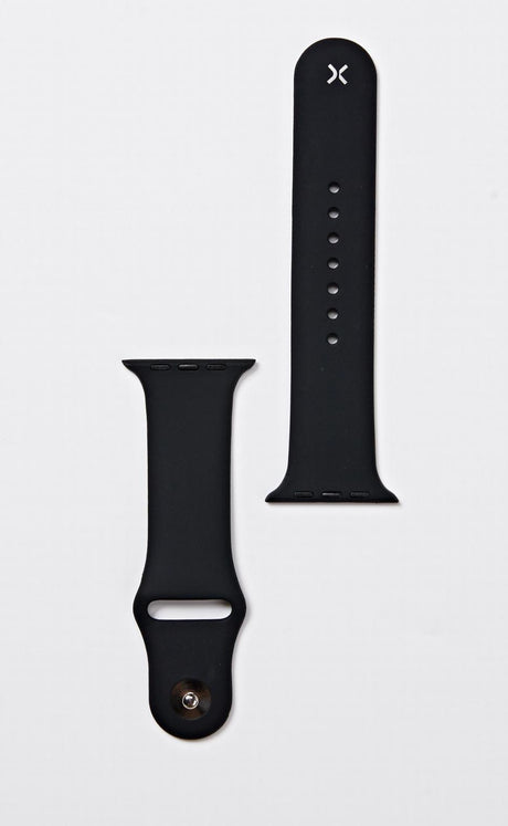 BASE APPLE WATCH SILICONE BANDS - LARGE (42/44MM) - BLACK - image 3