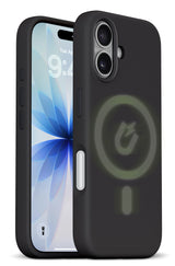 xBase iPhone 17 Liquid Silicone Gel/Rubber MagSafe Compatible Case - Black - image 2