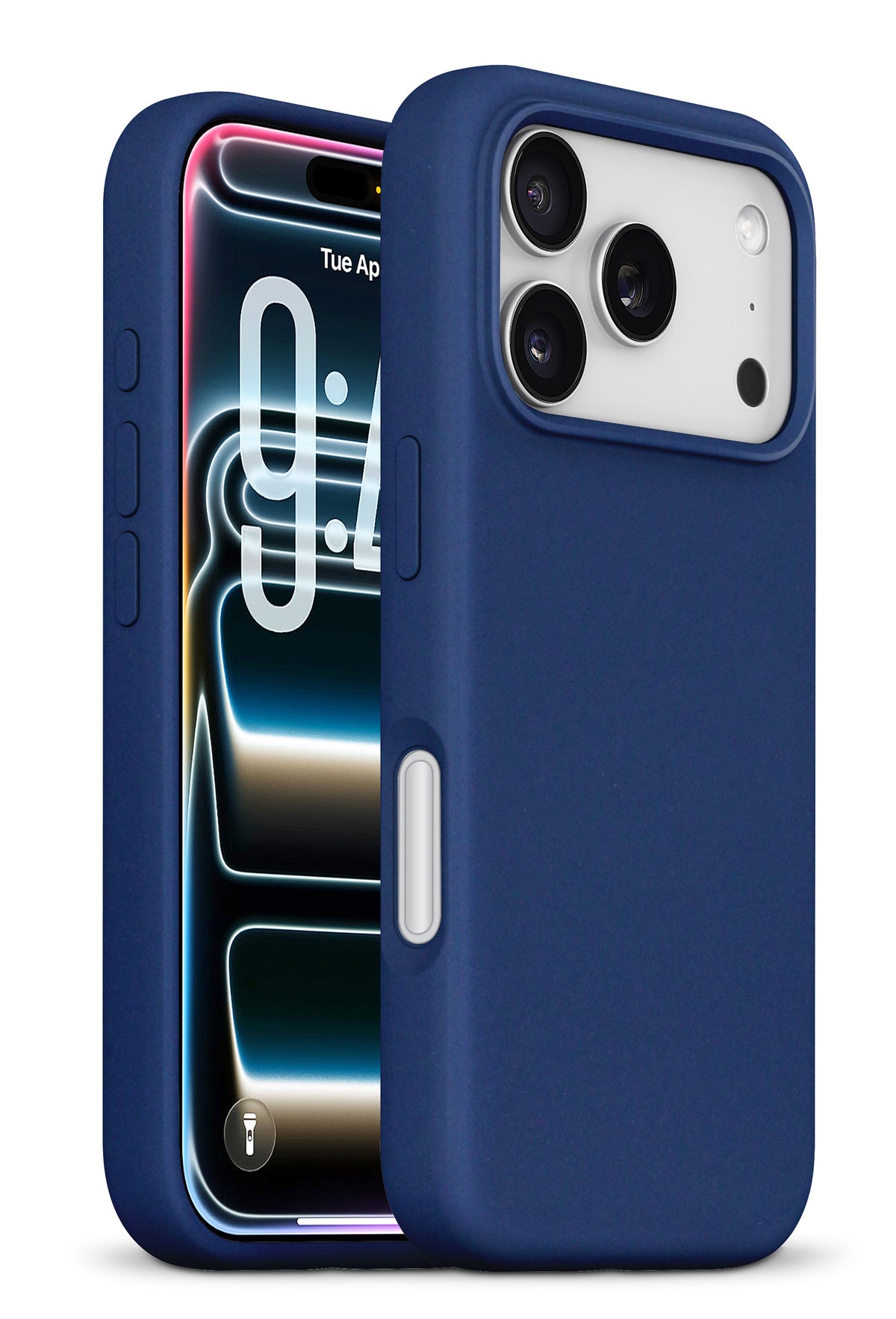 xBase iPhone 17 Pro Max - Liquid Silicone Gel/Rubber MagSafe Compatible Case - Blue - image 1