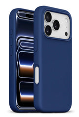 xBase iPhone 17 Pro -Liquid Silicone Gel/Rubber MagSafe Compatible Case - Blue - image 1