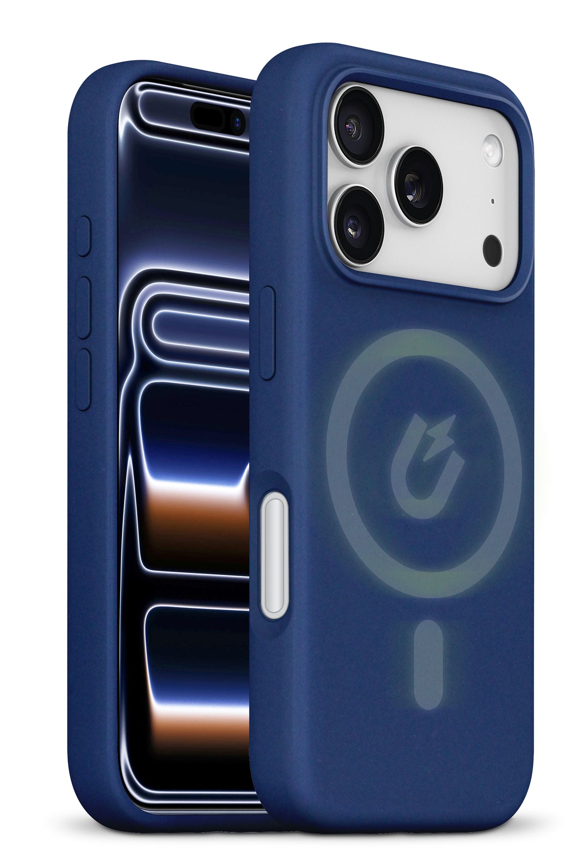 xBase iPhone 17 Pro -Liquid Silicone Gel/Rubber MagSafe Compatible Case - Blue - image 2