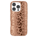 Velvet Caviar - Magsafe Case For Apple Iphone 16 Pro - Bronze Chrome Leopard