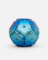 Speks Geode Chrome magnetic sphere in blue chrome