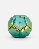 Speks Geode Chrome magnetic sphere in green chrome