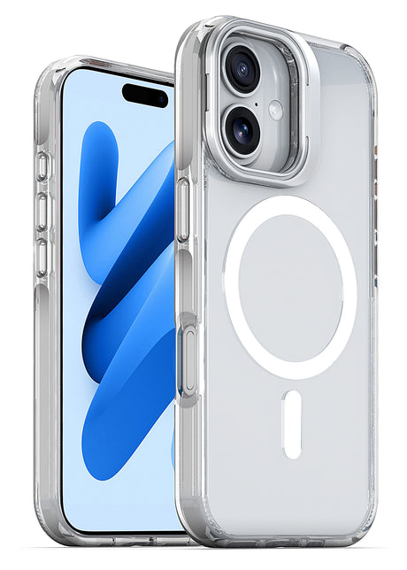 xBase iPhone 17 - Crystalline Pro with Kickstand MagSafe Compatible- High Quality - Clear - image 2