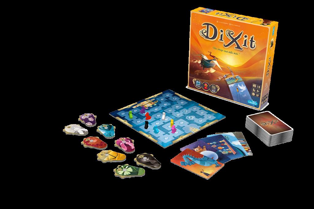 Dixit Board Game - The Award-Winning Game of Imagination and Creativity! Fun Family Storytelling Game for Kids & Adults, Ages 8+, 3-6 Players, 30 Minute Playtime, Made by Libellud