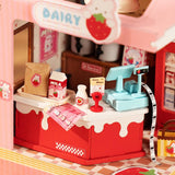 Rolife Strawberry Milk Box