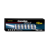 Camelion P7 AA Lithium Batteries 12pk - Non Rechargeable