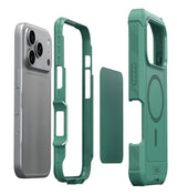 xBase iPhone 17 Pro - Boulder MagSafe Heavy-Duty Co-Molded Rugged Protective Case - Green - image 2