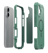 xBase iPhone 17 - Boulder MagSafe Heavy-Duty Co-Molded Rugged Protective Case - Green - image 2