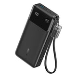 Anker - Power Bank 20,000 Mah 30w With Usb C To Usb C Cable - Black