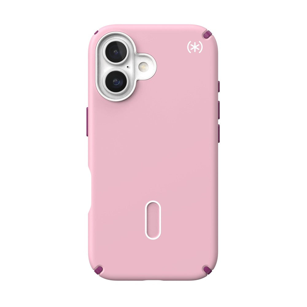 Speck - Presidio2 Pro Case With Clicklock For Apple Iphone 16 - Wednesday Pink