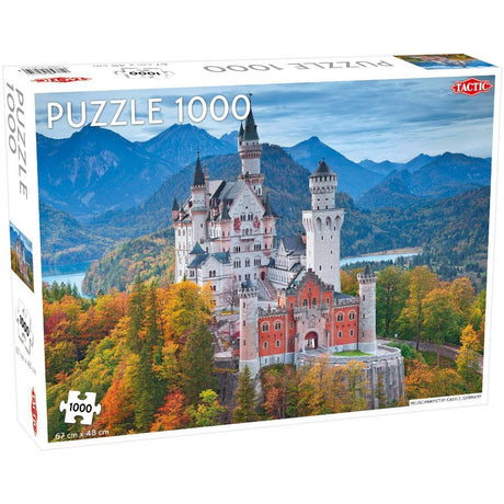 Tactic Neuschwanstein Castle, Germany Jigsaw Puzzle - 1000pc