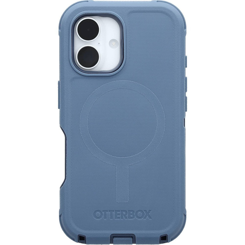 Otterbox - Defender Pro Magsafe Case For Apple Iphone 16 - Baby Blue Jeans