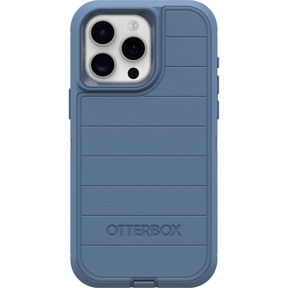 Otterbox - Defender Pro Case For Apple Iphone 15 Pro Max  - Baby Blue Jeans