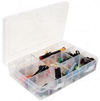 PLASTIC ORGANIZER DOUBLE LATCH WITH 24 COMPARTMENTS