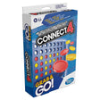 Hasbro Gaming Connect 4 Grab and Go travel game, 3D view of package