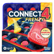 Hasbro Gaming Connect 4 Frenzy disc-bouncing party game, front of box