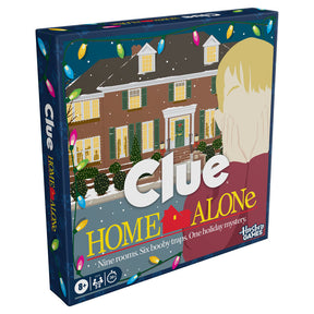 Hasbro Gaming Clue: Home Alone edition board game, 3D view of box
