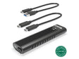 Plugable USB-C to M.2 NVMe tool-free driverless SSD enclosure