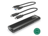 Plugable USB-C to M.2 NVMe tool-free driverless SSD enclosure