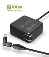 POWERPEAK UNIVERSAL LAPTOP CHARGER 90W- 16 CONNECTORS INCLUDED