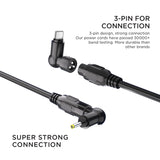 POWERPEAK UNIVERSAL LAPTOP CHARGER 90W- 16 CONNECTORS INCLUDED