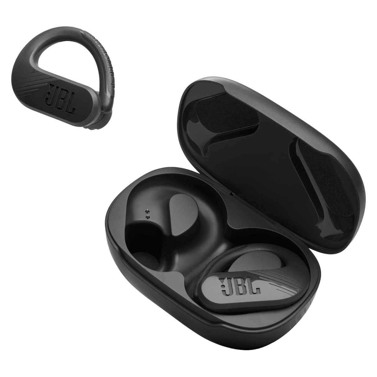 Jbl - Endurance Peak 3 True Wireless Waterproof In Ear Headphones - Black